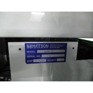 Mattson Aspen 2 Asher - Équipements et pièces semi-conductrices d'occasion fiables à l'échelle mondiale - Product Image 4