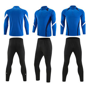 Edoor Wears Men's Polyester/Cotton Streetwear Tracksuit Quick Dry Lightweight Jogging Suit Gym Sportswear Training Set OEM - Product Image 3