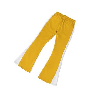 Pantalon de jogging décontracté pour homme Player Network, coupe évasée, épais, respirant, en laine et coton élasthanne, avec cordon de serrage et taille élastique - Product Image 4