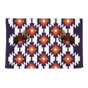 Mantas de montura occidental de gran tamaño 34X36, 100% lana de Nueva Zelanda, personalizables, para deportes ecuestres y competición. - Product Image 1