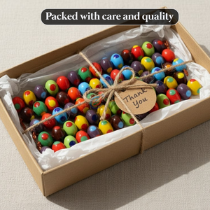 Perles en verre soufflé fantaisie faites à la main, 11x16mm, brin de 8 pouces, forme Rondelle |   Projets de fabrication de bijoux décoratifs DIY - Product Image 5