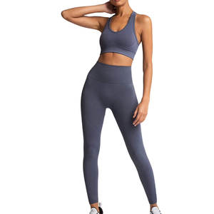 Conjunto Deportivo de Yoga para Mujer, Elegante, de Alta Calidad, Cómodo, de Tela Delgada, de Alto Rendimiento, Ligero y Transpirable - Product Image 1