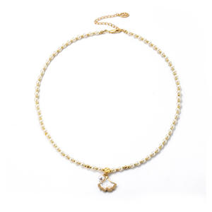 Nuevo Collar de Perlas Naturales Brillantes, Collar de Clavícula de Lujo Ligero, Collares de Cristal de Nicho de Lujo - Product Image 5