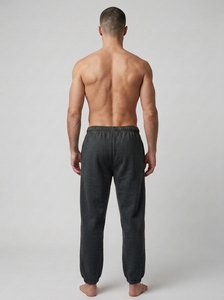 Custom Logo Men's Athletic Sweatpants Relaxed Fit <b>Fleece</b> <b>Joggers</b> for Fitness Training Sports and Streetwear - Product Image 3