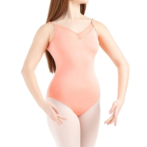 Justaucorps de danse sans manches en coton noir pour filles, idéal pour la gymnastique et la danse, collection été - Product Image 5