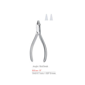 Pince à plier les fils Adams en acier inoxydable de haute qualité, 13,5 cm, fabricant d'instruments dentaires par Dentavex - Product Image 3