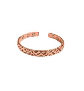 Handcrafted Indian Three Metal <b>Copper</b> Brass Cuff <b>Bracelet</b> Traditional Ayurvedic Healing Jewelry Bangle <b>for</b> <b>Men</b> and Women crafts - Product Image 2