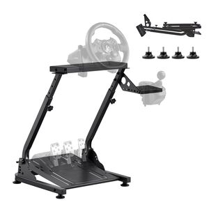 Supporto per Volante da Corsa Regolabile e Pieghevole per Logitech G29 G27 G920 G923 Thrustmaster T300RS T300GT T248 TS - Product Image 1
