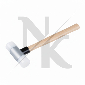 Martillo de Herrador de Acero Inoxidable de Alta Calidad con Mango de Madera y Cabeza de Nailon para Uso Equino, Productos Ecuestres Nafko NK-4128 - Product Image 3
