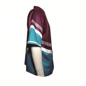 Camiseta de Béisbol Personalizada de Alta Calidad con Logotipo, Nombre y Número, Transpirable, Absorbente de Humedad, Ecológica, 100% Poliéster - Product Image 3