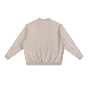 เสื้อสเวตเชิ้ตคอกลมสีชมพูทรงโอเวอร์ไซส์แบบยูนิเซ็กซ์  ถักนิตติ้ง สีพื้น ทรงปกติ แขนยาว สวมใส่สบายๆ สำหรับฤดูใบไม้ร่วง เนื้อผ้านุ่ม - Product Image 6