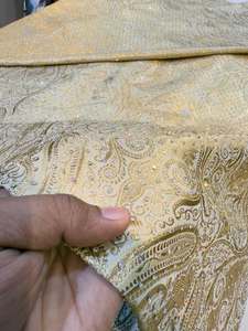 Tissu Jacquard 100% Soie Premium pour Femmes et Filles – Tissu Tricoté de Luxe Écologique pour Tenues de Soirée – Textile Doux de Créateur - Product Image 5