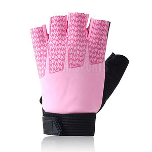 Made In Pakistan Cheap Price Cycling Gloves Half Finger High Quality Made Men Cycling Gloves - Product Image 3