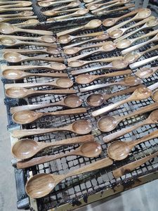 Utensilio de cocina Vietchoice de alta calidad, espejo pulido, ecológico, de madera de caucho natural Acasia y bambú, para sartenes antiadherentes. - Product Image 6