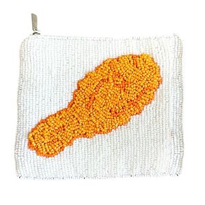 Porte-monnaie artisanal en perles, broderie cactus, dernier design - Product Image 6