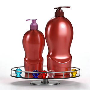 Botella de Plástico PET Roja Personalizada de 480 ml y 1000 ml con Bomba Dosificadora para Champú, Acondicionador para el Cuidado del Cabello, Gel de Ducha y Jabón Corporal - Product Image 3