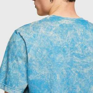 Camisetas Personalizadas 100% Algodón con Lavado Ácido para Hombre, Estilo Urbano Hip Hop, Vintage, Secado Rápido, Ecológicas, Transpirables, Servicio OEM - Product Image 4