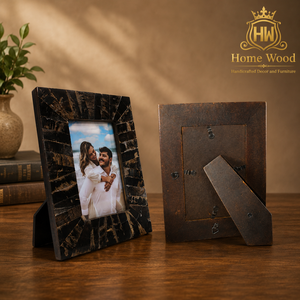 Home <b>Wood</b> Rustic Wooden Photo <b>Frame</b> Rectangular Vertical Tabletop Handmade Decorative <b>Picture</b> <b>Frame</b> - Product Image 1