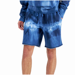 Ensemble court homme personnalisé, très demandé, avec sweat à capuche coupe classique, effet délavé à l'acide, ensemble de survêtement 2 pièces brodé, délavage à la pierre, collection Printemps - Product Image 6