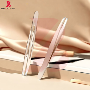 Pince à épiler en acier inoxydable, pointes de précision durables, outil professionnel d'épilation avec une prise en main confortable - Product Image 3