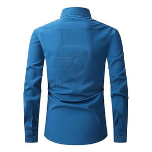 Camisa de Algodón para Hombre, Nueva Colección de Verano, Estilo Moderno, Corte Cómodo, Manga Larga, Atuendo Casual - Product Image 2