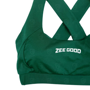 High Impact Eco-Friendly Sports <b>Bra</b> for Running and Training Breathable Yoga <b>Bra</b> with Removable <b>Plus</b> <b>Size</b> Features - Product Image 3