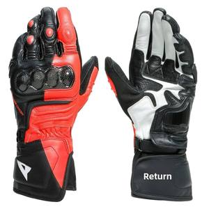 Guantes de Motociclismo de Cuero Unisex Dennis Carbon 3, Estilo Largo, Cuero Genuino, Impermeables, Transpirables, Dedos Completos - Product Image 3