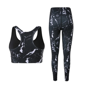 Ensemble de sport personnalisé OEM : Soutien-gorge de sport uni et legging taille haute pour femme – Idéal pour le fitness et l'entraînement - Product Image 3