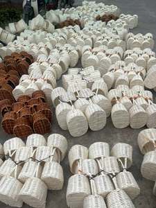 Cesta de Ratán Vietnamita con Asa Alta para Arreglos Florales, Decoraciones de Boda, Regalos de Picnic, Almacenamiento de Flores y Frutas - Product Image 6