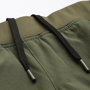 Pantalones cortos para correr 2 en 1 de secado rápido para hombre, pantalones cortos deportivos transpirables con cintura elástica - Product Image 4