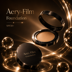 Smooth Coverage Foundation SPF50+ Aery Film Soft Blur Finish <b>Base</b> <b>Makeup</b> Korean Cosmetic OEM ODM Factory - Product Image 1