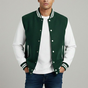Custom Vintage School College Mens Varisty <b>Jackets</b> Leather sleeves Wool Letterman Crop Varsity <b>Jacket</b> ladies baseball chenille - Product Image 1