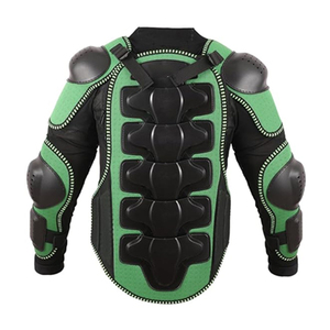 Motorbike <b>Racing</b> <b>Jacket</b> Genuine Leather Motorcycle Protective Riding <b>Jacket</b> with Armor Pads for Men - Product Image 2