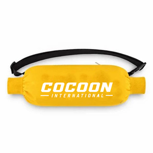 Sac chauffe-mains de rugby jaune OEM, léger, pour sports de plein air, unisexe, avec logo personnalisé, fournisseur direct d'usine - Product Image 1