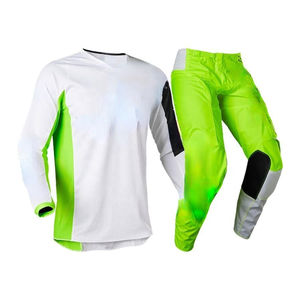 Combinaisons de motocross OEM en gros, logo personnalisé, ensemble maillot et pantalon de course MX pour la conduite tout-terrain - Product Image 5
