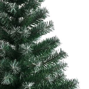 Albero di Natale Bianco in PVC da 180 cm con Gambe in Ferro, 650 Rami, Elegante Decorazione Natalizia - Product Image 5