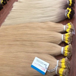 Meilleures Offres : Extensions de Cheveux Naturels Vietnamiens en Gros, Sans Nœuds, Sans Chute, Couleurs Personnalisées, Prêts à l'Expédition, Vente en Gros - Product Image 1