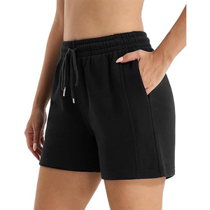Comfort Pattern Customizable High Quality Woman <b>Shorts</b> New Design Side Pockets Breathable Cotton Washed Eco-Friendly Waterproof - Product Image 4