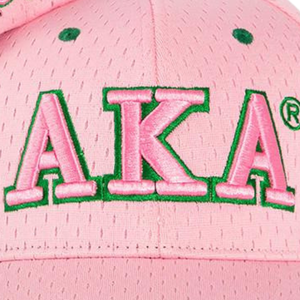 Casquette de baseball AKA Hat 3 Letter Flexfit rose, brodée, pour femmes, idéale pour les activités de plein air et les tenues décontractées. - Product Image 5