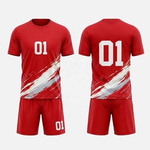 Ensemble de maillots de handball personnalisés sublimés 100% polyester, séchage rapide, respirant, uniforme d'équipe, kit sportif pour adultes unisexe, entraînement - Product Image 4