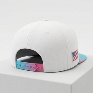 Gorra de golf snapback de sarga de algodón personalizada con bordado 3D, visera plana, ajustable, estilo béisbol, OEM, logotipo personalizado, de fábrica, para moda y fiestas - Product Image 4
