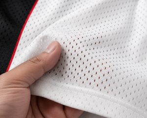 Maillot de football américain unisexe léger 100 % polyester en mesh, numéro personnalisé, uniforme d'équipe surdimensionné, vêtements de sport OEM, streetwear - Product Image 5