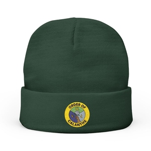 Bonnet personnalisé Order of Calanthe en tricot premium avec emblème brodé, disponible en plusieurs couleurs - Product Image 3