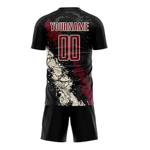 ชุดอเมริกันฟุตบอลแบบกำหนดเองพร้อมโลโก้ เสื้อฟุตบอลผู้ใหญ่ ระบายอากาศได้ดี ผลิตจากโพลีเอสเตอร์ 100% แห้งเร็ว แขนสั้น คุณภาพสูง - Product Image 3