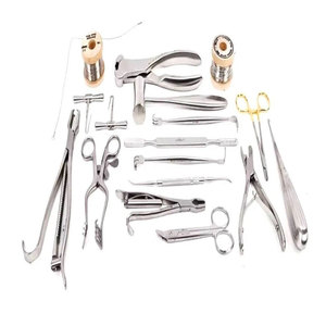 Ensemble d'instruments chirurgicaux orthopédiques vétérinaires de qualité supérieure en acier inoxydable allemand, kit d'outils manuels pour la chirurgie osseuse - Product Image 1