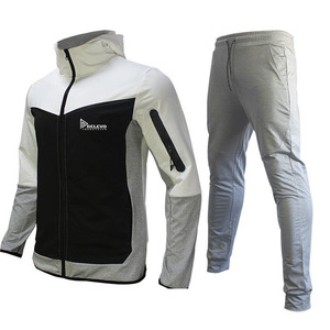 Conjunto de Sudadera con Capucha y Pantalones Deportivos Personalizados de Dos Colores, Algodón de Alto Gramaje, Corte Holgado, Unisex, Estilo Urbano - Product Image 6