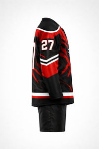 Nouveau Maillot de Hockey sur Glace Unisexe 2026 Style Personnalisé pour Joueurs Professionnels en Polyester Respirant Séchage Rapide Haute Qualité Coupe Ample 220g - Product Image 3