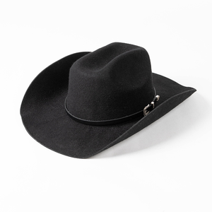 Nouveau Chapeau de Cowboy en Feutre de Laine à Large Bord avec Boucle de Ceinture, Tendance Automne Hiver, Chaud et Décontracté pour l'Extérieur - Product Image 2