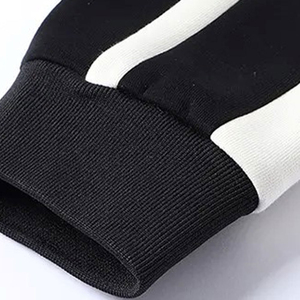 Conjunto Deportivo de Felpa 2 en 1 para Hombre, con Capucha, Color Marrón Estampado, Cierre de Cremallera, Bolsillos Laterales, Transpirable - Product Image 6