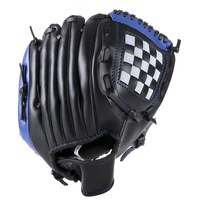 Guantes de béisbol para mano izquierda, manoplas de béisbol duraderas de cuero para adultos y jóvenes